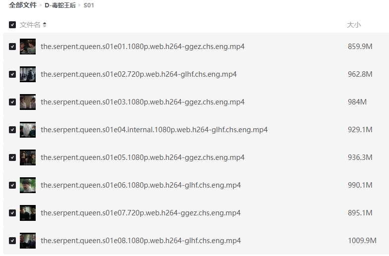 《毒蛇王后第一季》[百度/夸克网盘下载]美剧[1080p超清/在线观看]