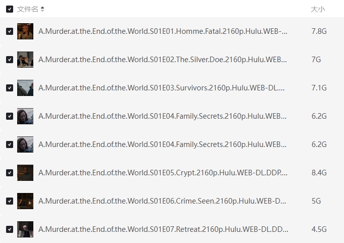《世界尽头的一场谋杀》[百度/夸克网盘下载]美剧[1080p高清/在线观看]
