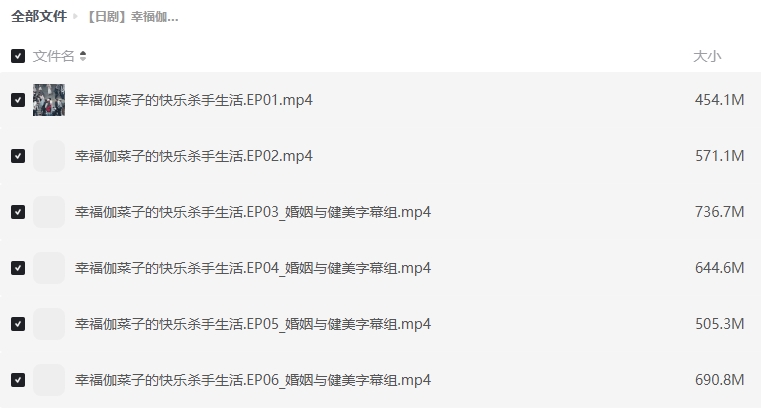 《幸福伽菜子的快乐杀手生活》[百度/夸克网盘下载]日剧[1080p超清/BT磁力链接]