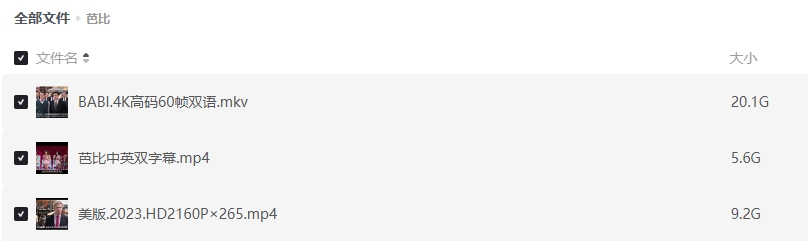 《芭比》[网盘下载]美国电影[4k高清/BD国英双语双字幕]