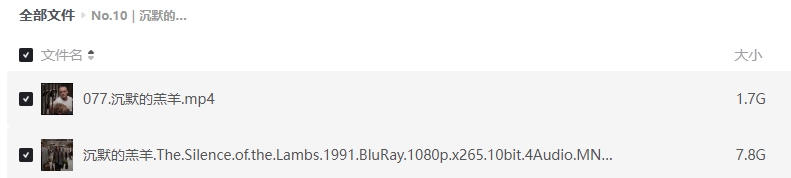 《沉默的羔羊》[百度/夸克网盘下载]美国电影[4k高清/中文字幕]