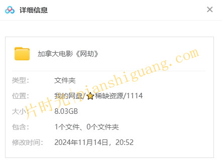 《网劫》2010加拿大电影完整版在线观看[百度/夸克网盘下载]